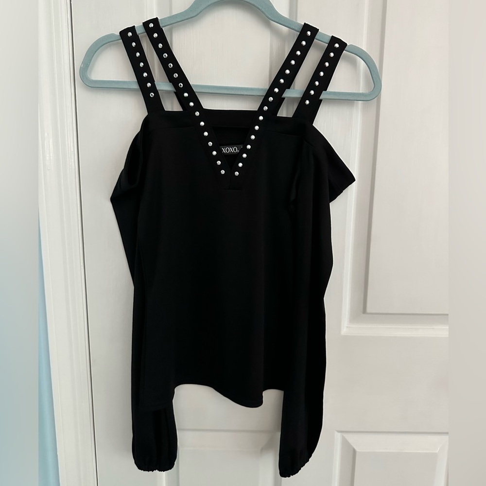 New Long Sleeve Off the Shoulder Blouse
